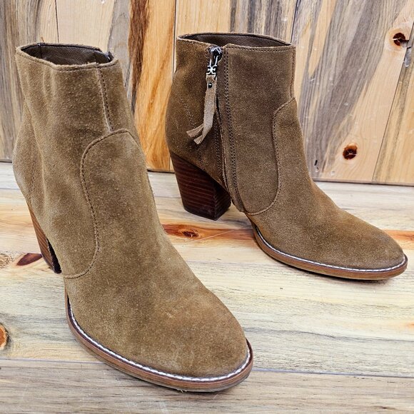 Sam Edelman Mari Brown Ankle Bootie Size 9.5 - Picture 1 of 8